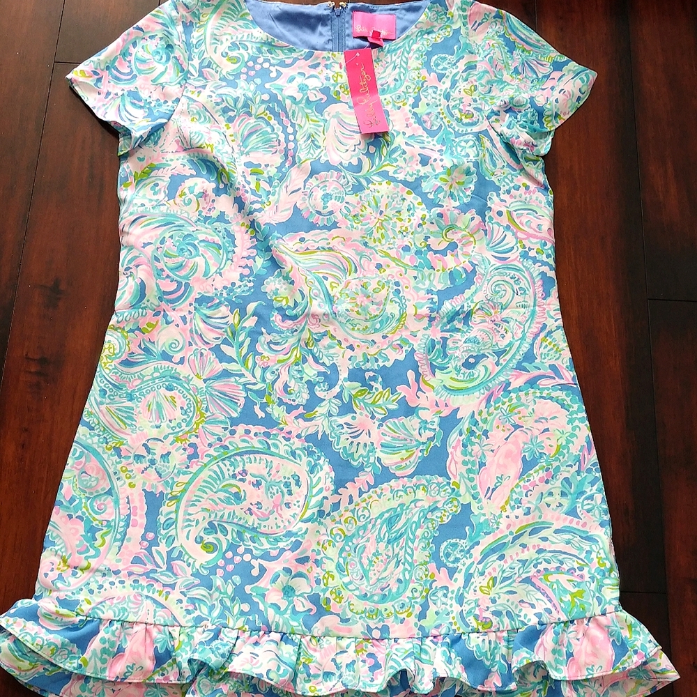 Lilly Pulitzer Masey Dream Team Romper Dress NWT